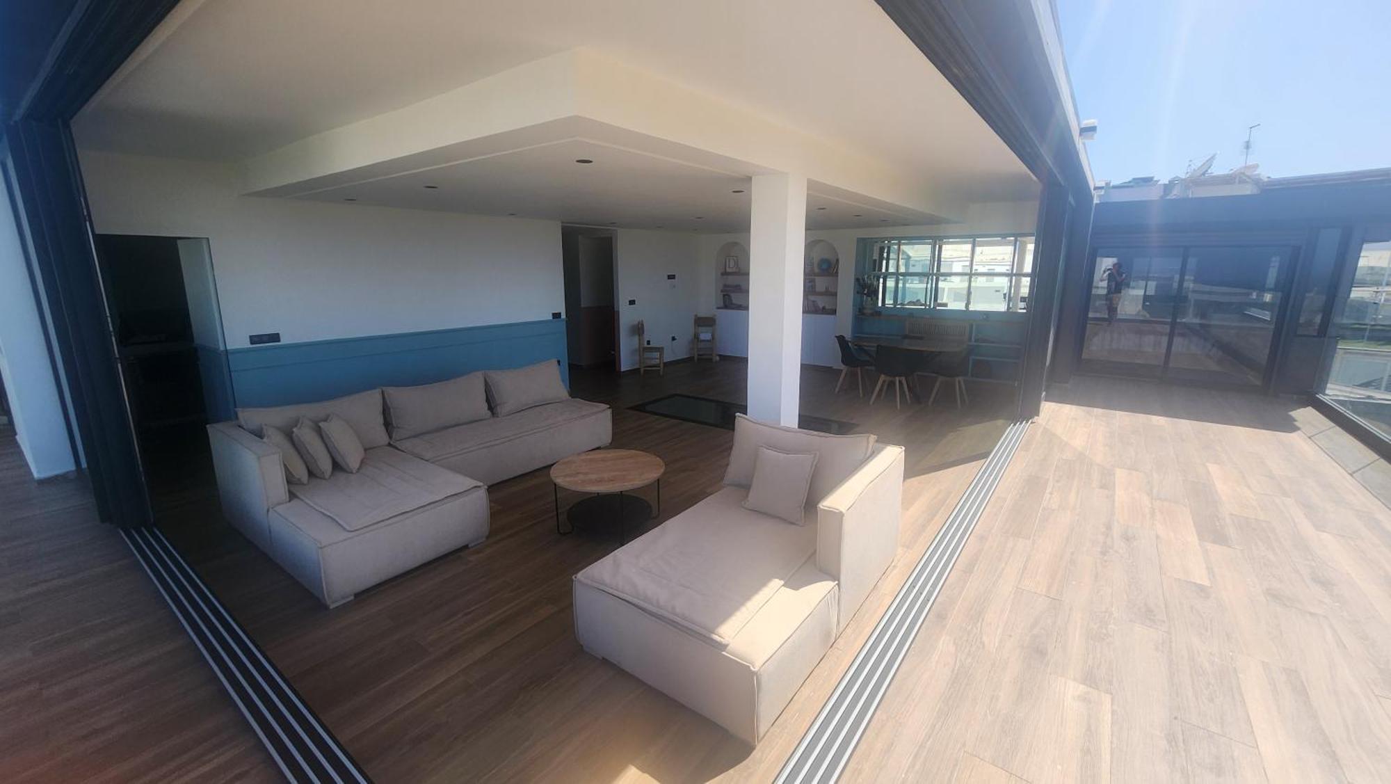 Magnifique Penthouse 160M2 Terrasse 90M2 Vue Mer Tânger Exterior foto